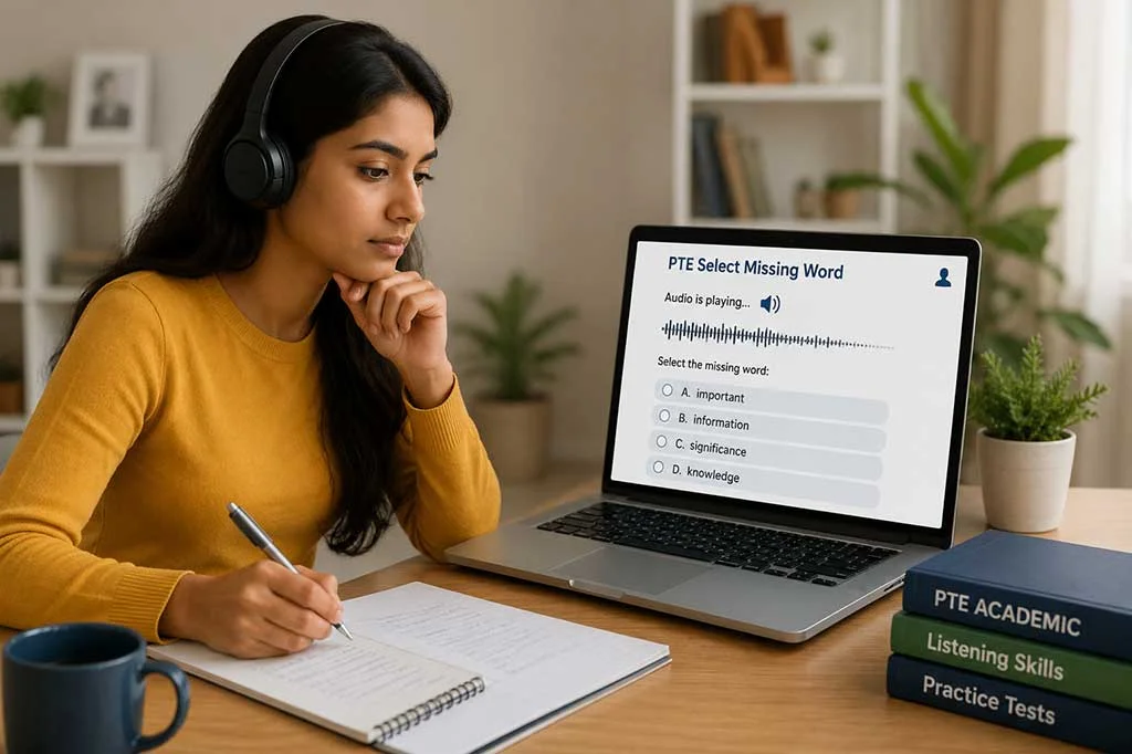 PTE Select Missing Word